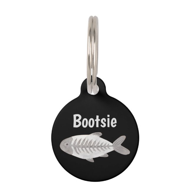 Cute Kitty Cat Name Personalized Customized Pet Tag (Front)