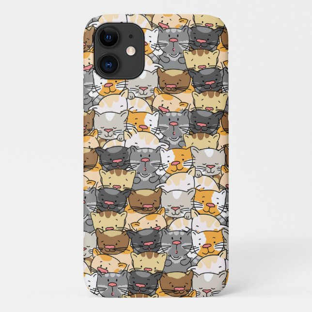 Cute Kitty Cats Case-Mate iPhone Case (Back)