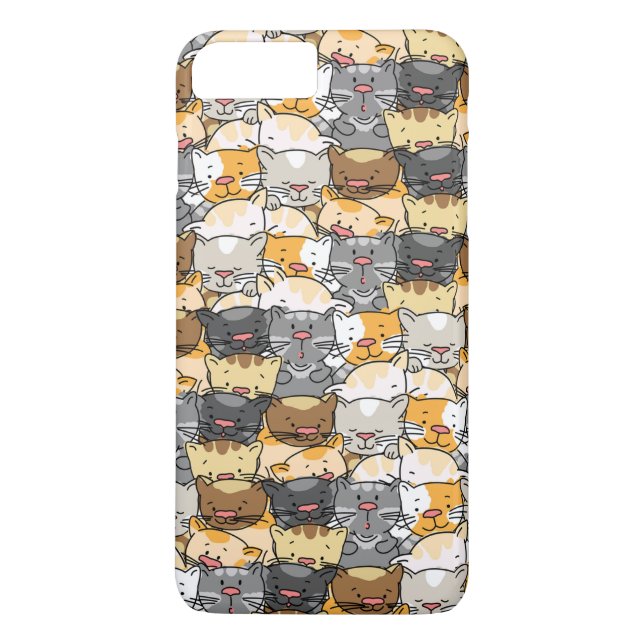 Cute Kitty Cats Case-Mate iPhone Case (Back)