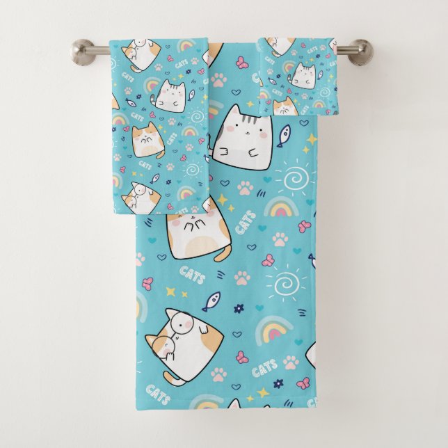 Cute Kitty Chat Motif Whimsical (En situation)
