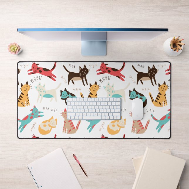 Cute Kitty Chats autour du monde (Bureau 1)