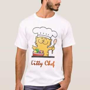 Cute Kitty Chef   Cute Kitten Cook   Junior Chef T-Shirt