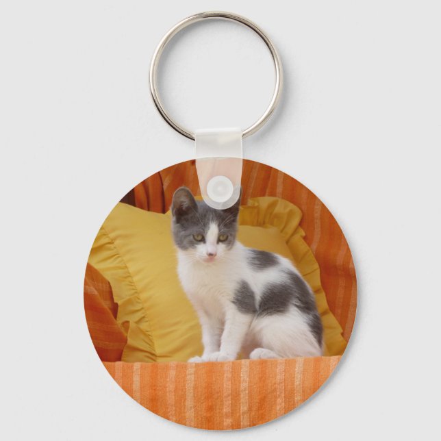 Cute Kitty Keychain (Front)