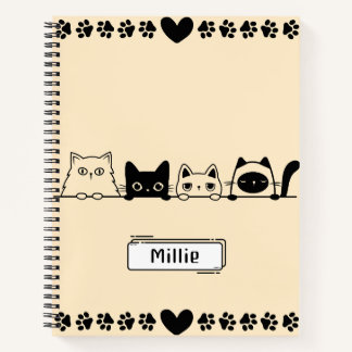Cute Kitty Notebook