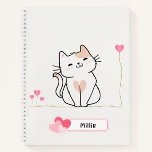 Cute Kitty Notebook