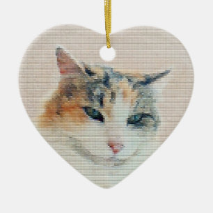 Cute Kitty Ornament