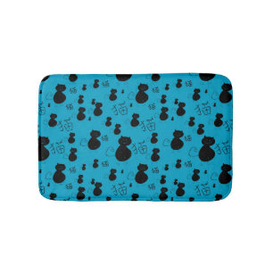 Cute kitty pattern bath mat
