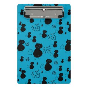Cute kitty pattern mini clipboard