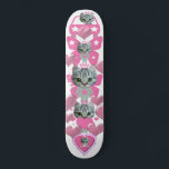 cute kitty pink skateboard<br><div class="desc">cute kitty girly skateboard</div>