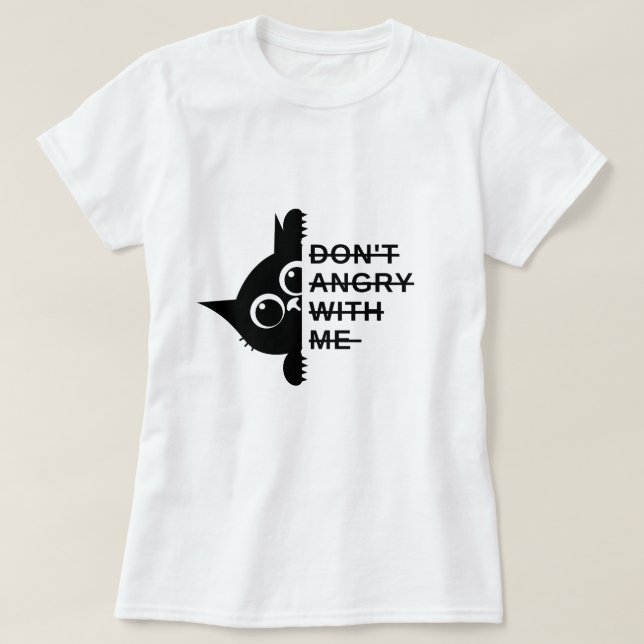cute kitty t-shirt  (Design Front)
