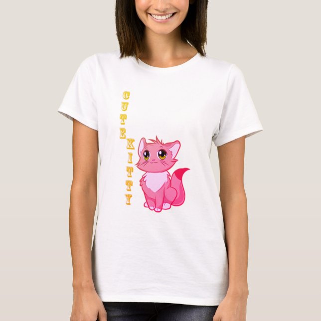 Cute Kitty T-Shirt (Front)