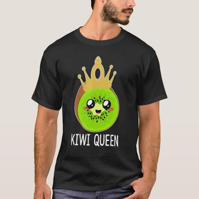 Cute Kiwis Queen Kiwi Fruit Outfit Kiwi Fruit T-Shirt (Front)