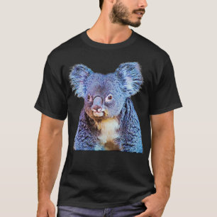 Cute Koala Australian Marsupial Oil Paint Koala Be T-Shirt