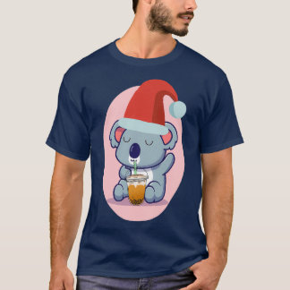 Cute Koala Bear And Bubble Tea 1 T-Shirt