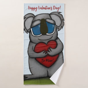 Cute Koala Bear Bath Towel Set
