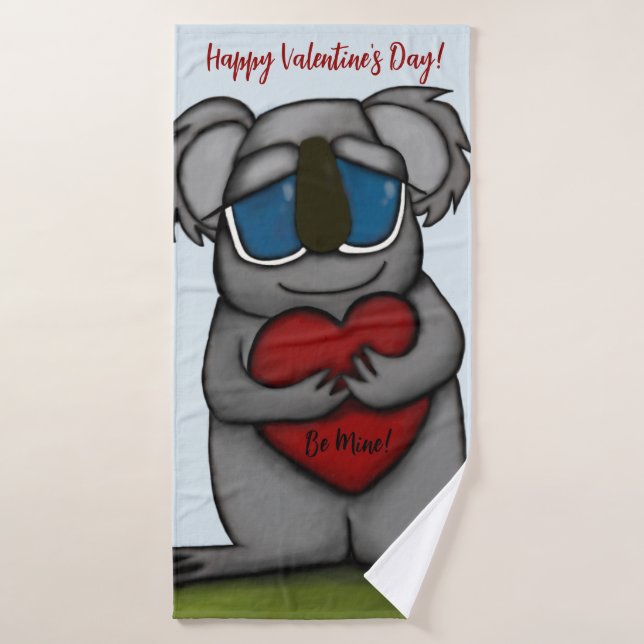 Cute Koala Bear Bath Towel Set (Bath Towel)