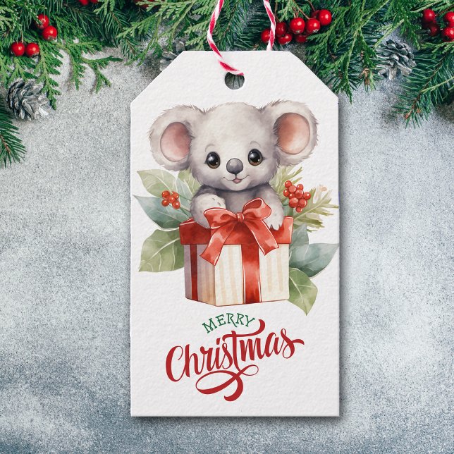Cute Koala Bear Gift Package Tags (Creator Uploaded)