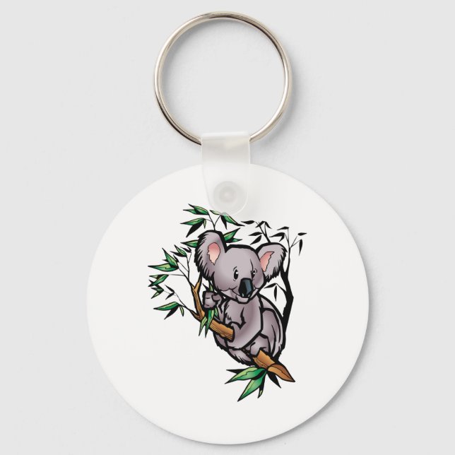 Cute Koala Bear Keychain (Front)