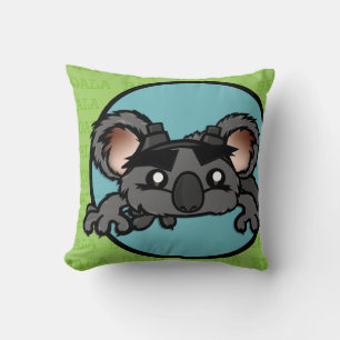CUTE KOALA BEAR SQUARE THROW PILLOW