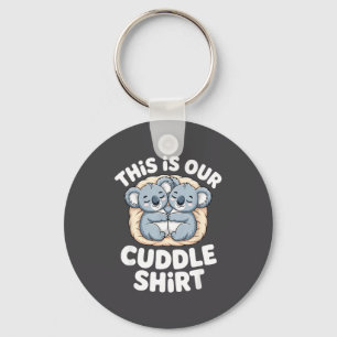 Cute Koala Couple Nest This Is Our Cuddle  Keychain