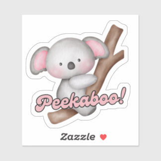 Cute Koala Die Cut Sticker