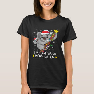 Cute Koala Fa La La La Christmas Baby Koalas Xmas T-Shirt