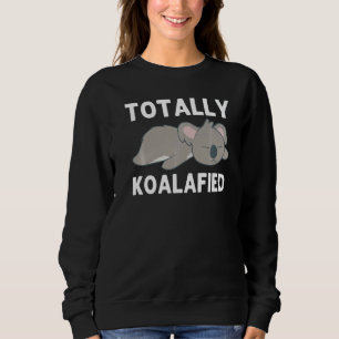 Cute Koala For Men Women Sleeping Marsupial Tree A Sweatshirt
