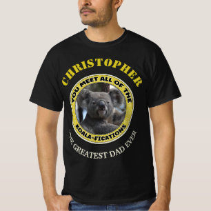 Cute koala ‘jouer sur les mots’ T-shirt personnali