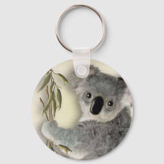 Cute Koala Keychain (Front)