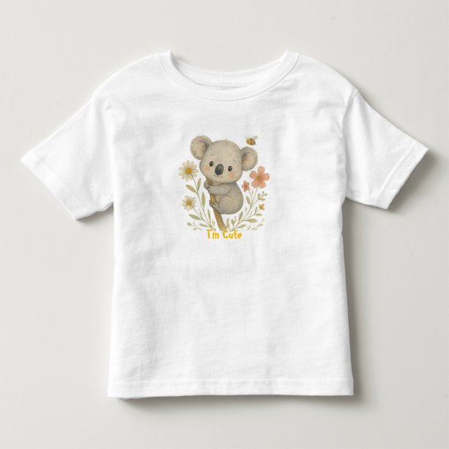 Cute Koala Kids Tshirt (Front)