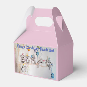 Cute Koala Koalas Girls Birthday Cake Favour Box