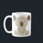 Cute Koala Mug<br><div class="desc">Sweet and delightful, no matter what you call this Cute Koala, you are sure to fall in love. A perfectly adorable design that is great for any Koala lover. Featured on a variety of products including apparel, buttons, magnets, stickers, tote bag, mug, and more. Customisable so you may add your...</div>