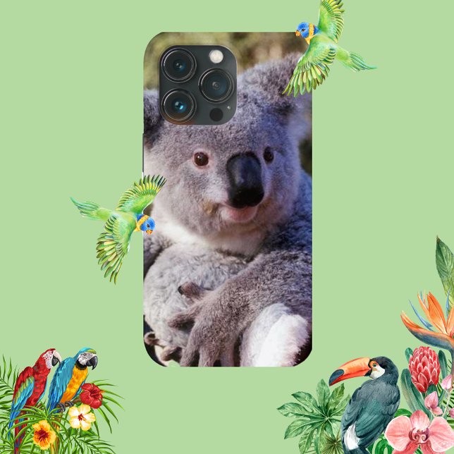 Cute Koala Ours Coque maté 4 Coque iphone (Créateur téléchargé)