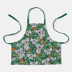 Cute Koala Pattern Apron