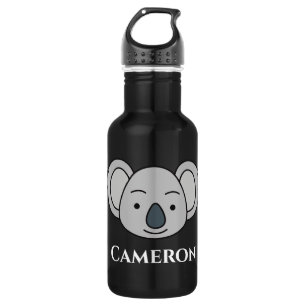 Cute Koala Personalized Custom Name Back To School 532 Ml Water Bottle