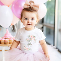 Cute Koala Pink Floral Sage Greenery Birthday