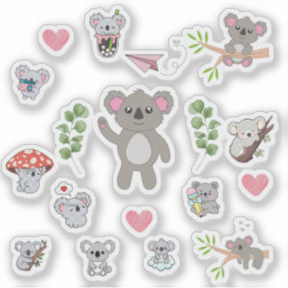 Cute Koala Stickers