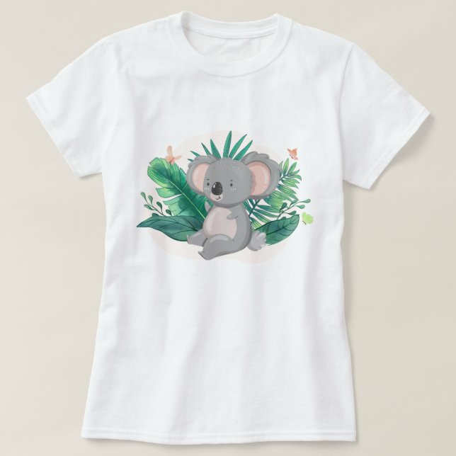 Cute Koala T-Shirt (Design devant)