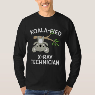 Cute Koala Xray Technician Funny Radiology Tech Pu T-Shirt