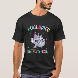 Cute Koalafied Birthday Girls    Koala Bear   Kids T-Shirt