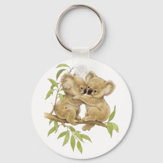 Cute Koalas Keychain
