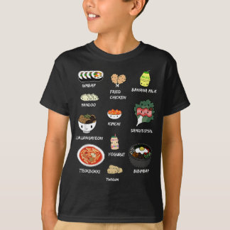 Cute Korean Food , Bibimbap and Korean Aesthetic K T-Shirt