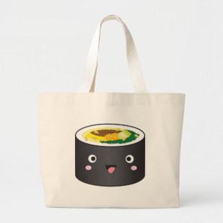 Cute Korean Gimbap Large Tote Bag