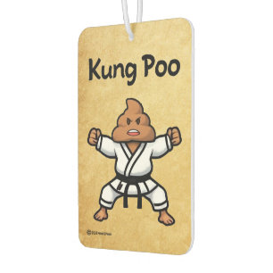 Cute Kung Poo Karate Air Freshener