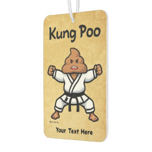 Cute Kung Poo Karate Air Freshener