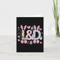 Cute L&d Labour And Delivery Nurse Easter Bunn