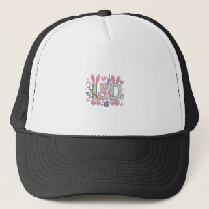 Cute L&D Labor and Delivery Nurse Easter Bunny Egg Trucker Hat