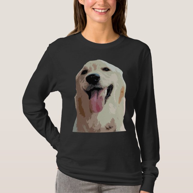 Cute Labrador 193 T-Shirt (Front)
