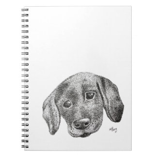Cute Labrador Puppy Sketchbook Notebook