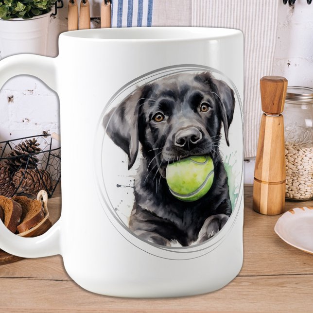 Cute Labrador Retriever Puppy Dog  Coffee Mug (Creator Uploaded)